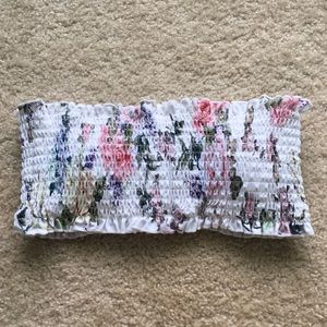 Zaful floral bandeau small